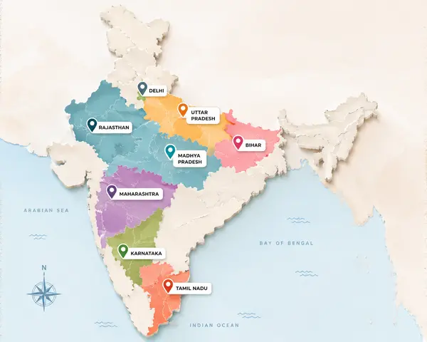 MBBS States in India