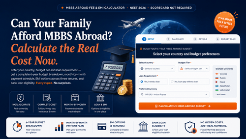 Fee and EMI Calculator