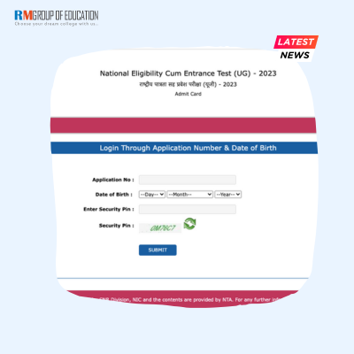 NTA NEET UG Admit Card 2023 Released at neet.nta.nic.in