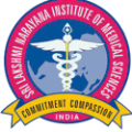 Sree Lakshmi Narayana Institute of Medical Sciences & Hospital, Kudupakkam Post - Logo