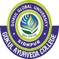 Gokul Ayurvedic College, Gokul Foundation, Patan - Logo