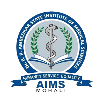 Dr BR Ambedkar State Institute of Medical Science, Mohali - Logo