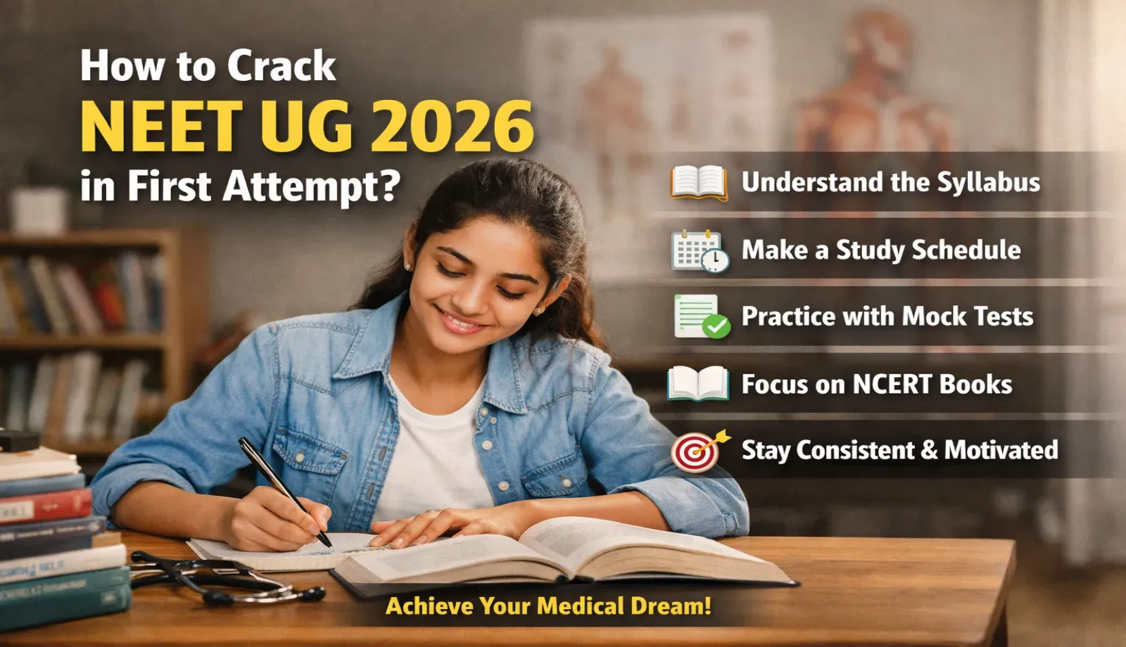 NEET UG 2026: First Attempt Strategy That Works