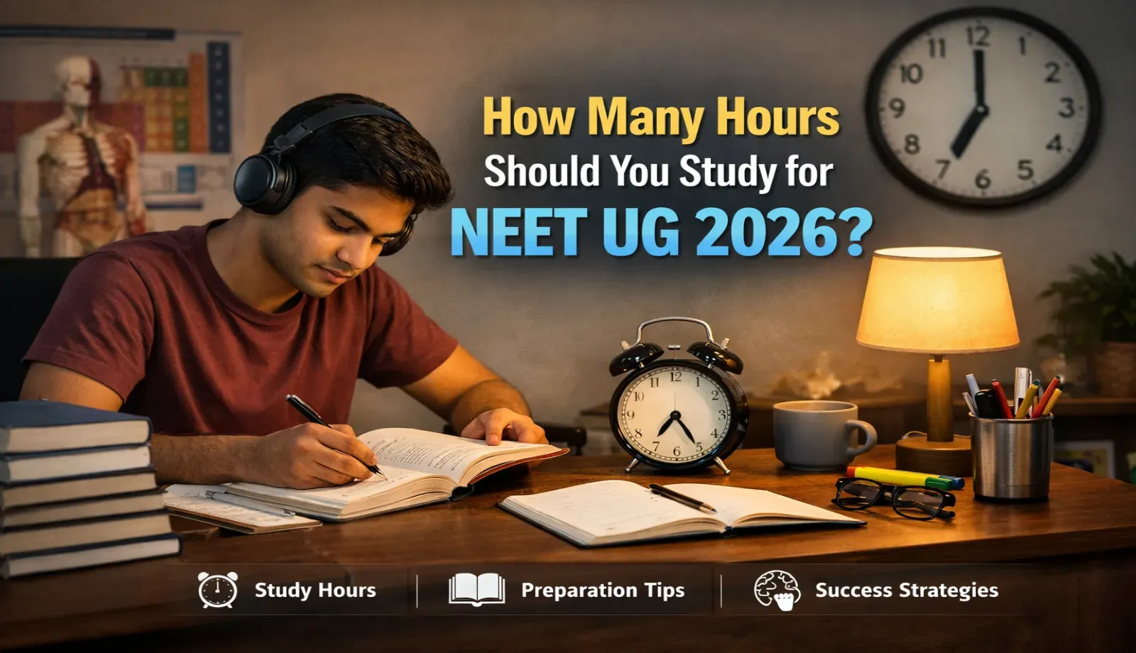 Ideal Study Hours for NEET UG 2026 Aspirants