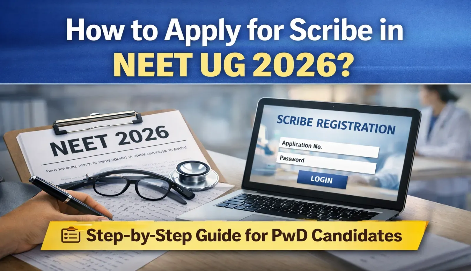 How to Apply for Scribe in NEET UG 2026?
