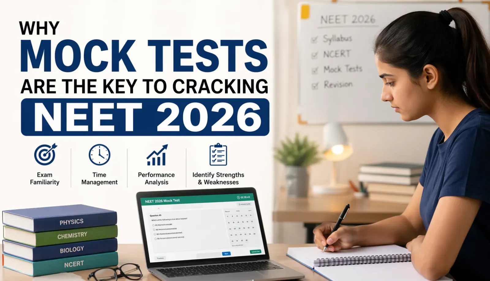 Why Mock Tests Are the Key to Cracking NEET 2026