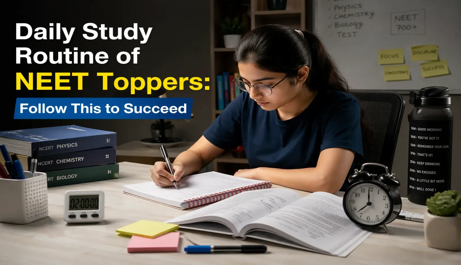 Daily Study Routine of NEET Toppers
