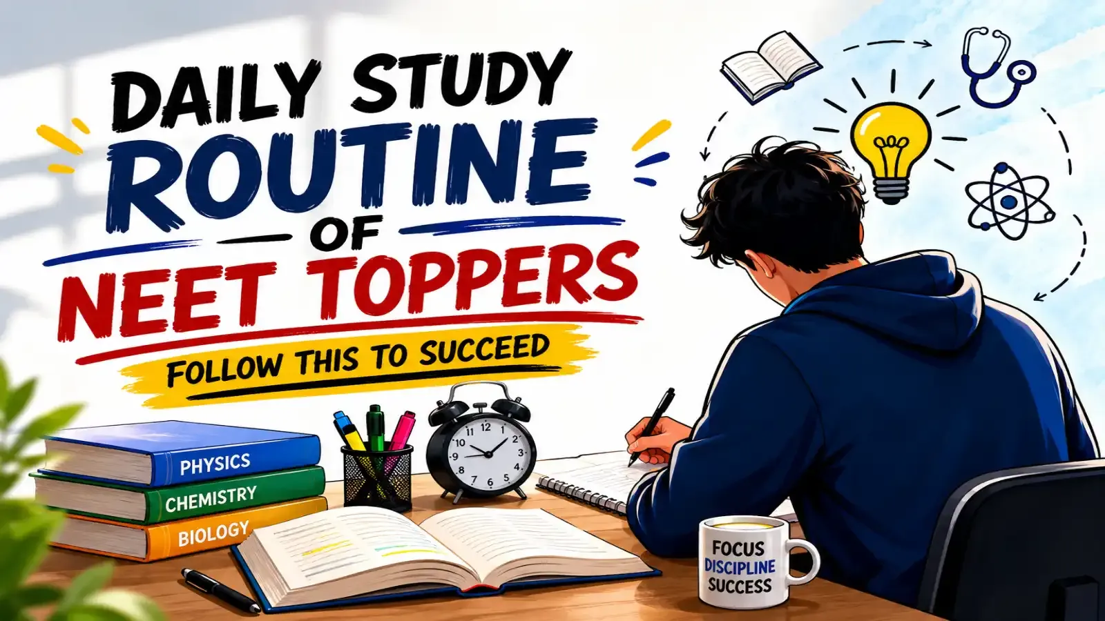 Daily Study Routine of NEET Toppers