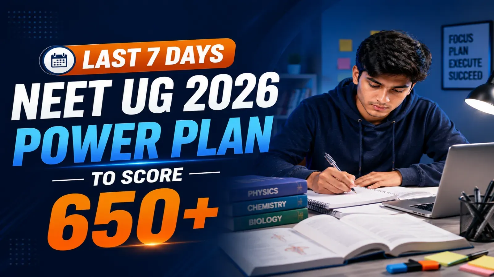 NEET UG 2026 Last Time Strategy