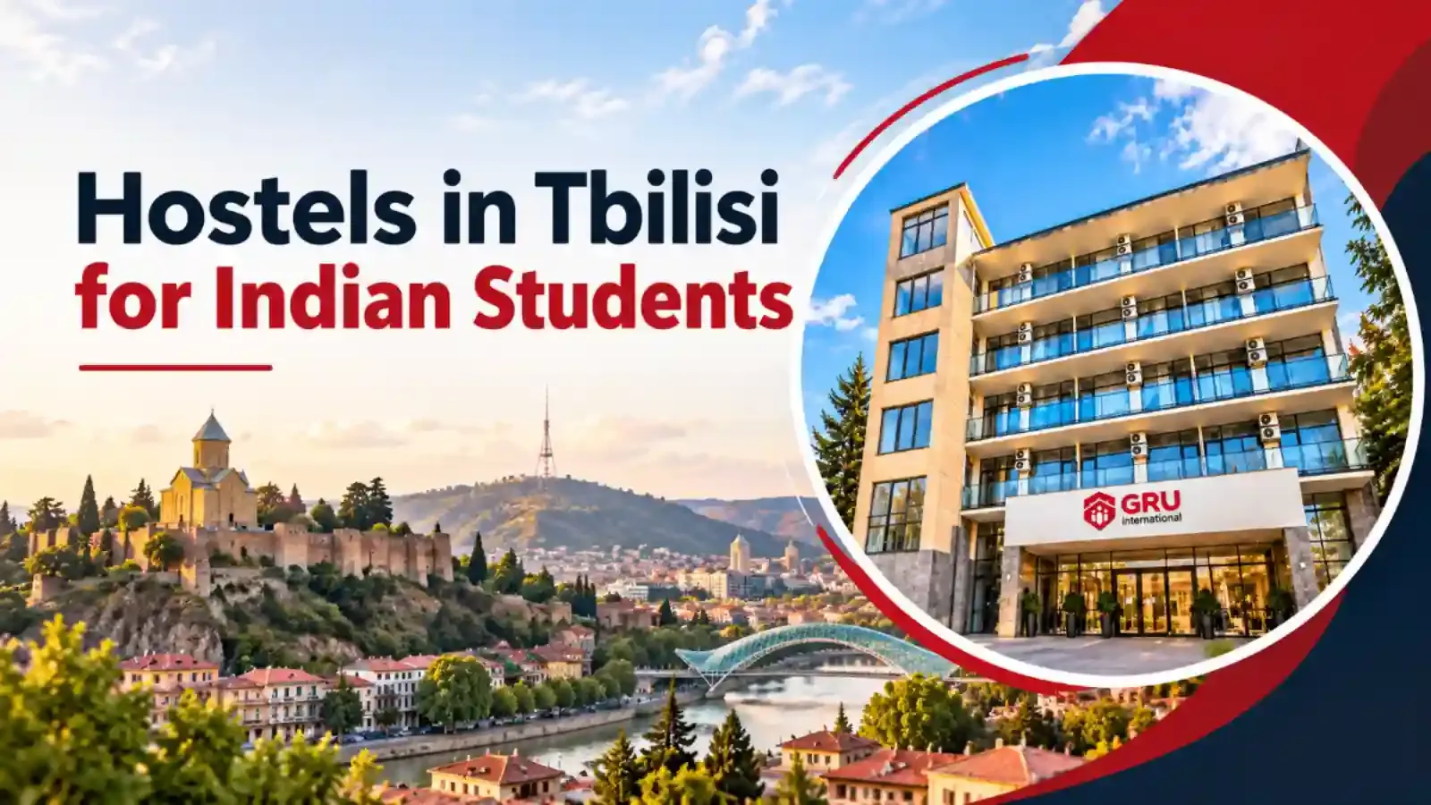 A comfortable and welcoming hostel environment for Indian students pursuing higher education in Tbilisi, Georgia.