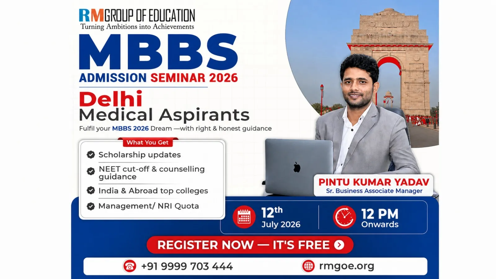 POST-NEET GUIDANCE SEMINAR 2026- RM Group Of Education