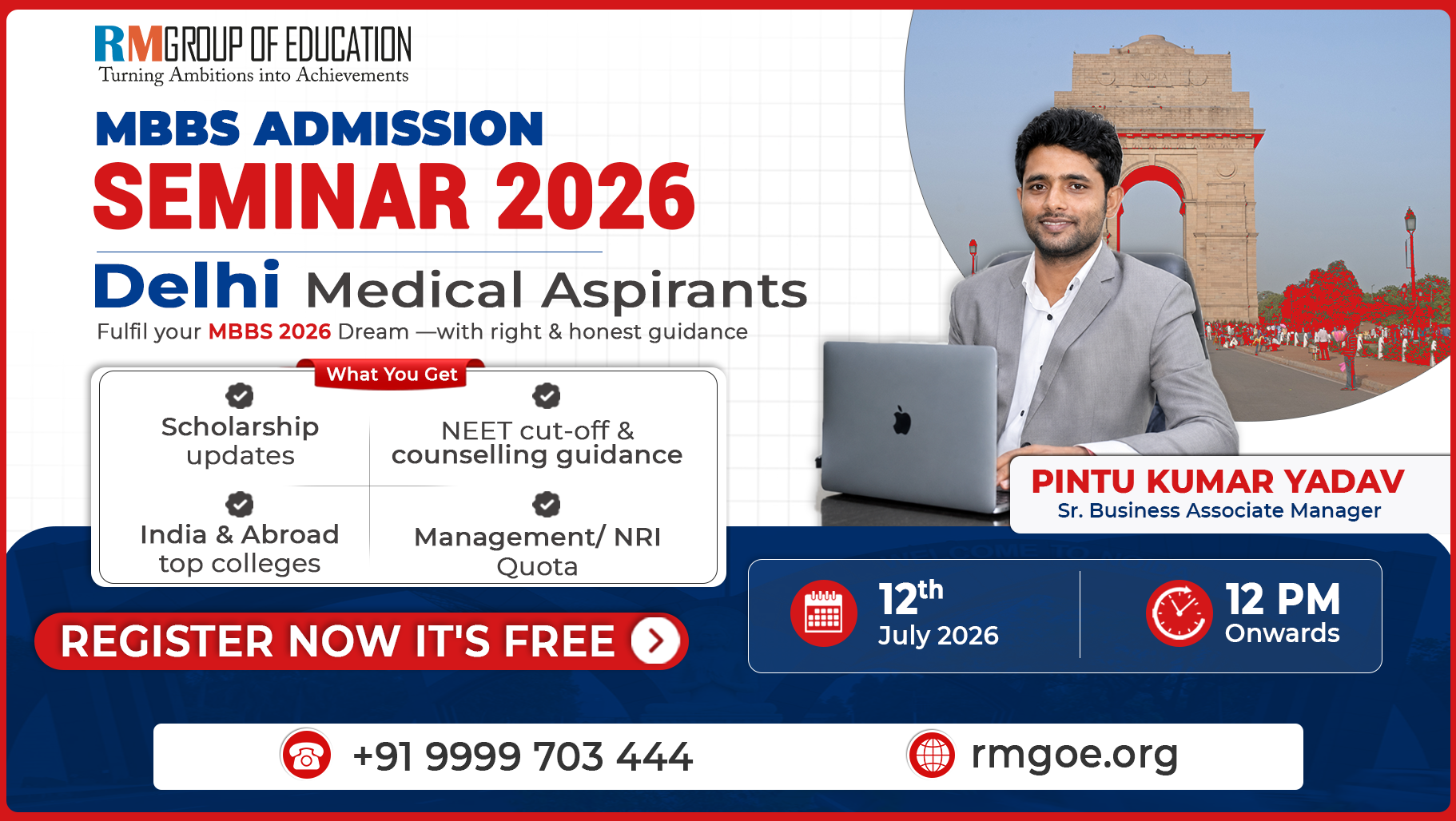 POST NEET GUDIANCE SEMINAR 2026- RM Group Of Education