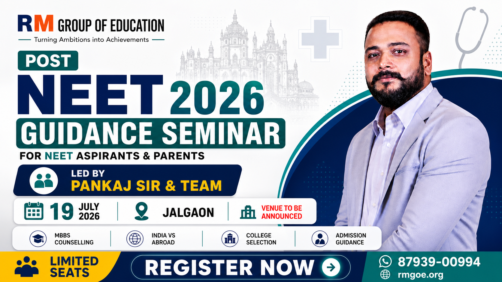POST NEET GUIDANCE SEMINAR 2026 - RM Group Of Education