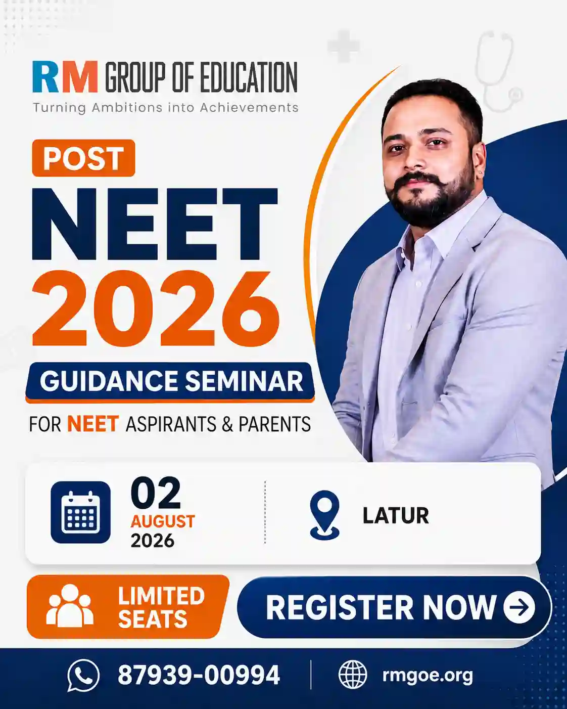 Post NEET Guidance Seminar in Latur - RM Group Of Education