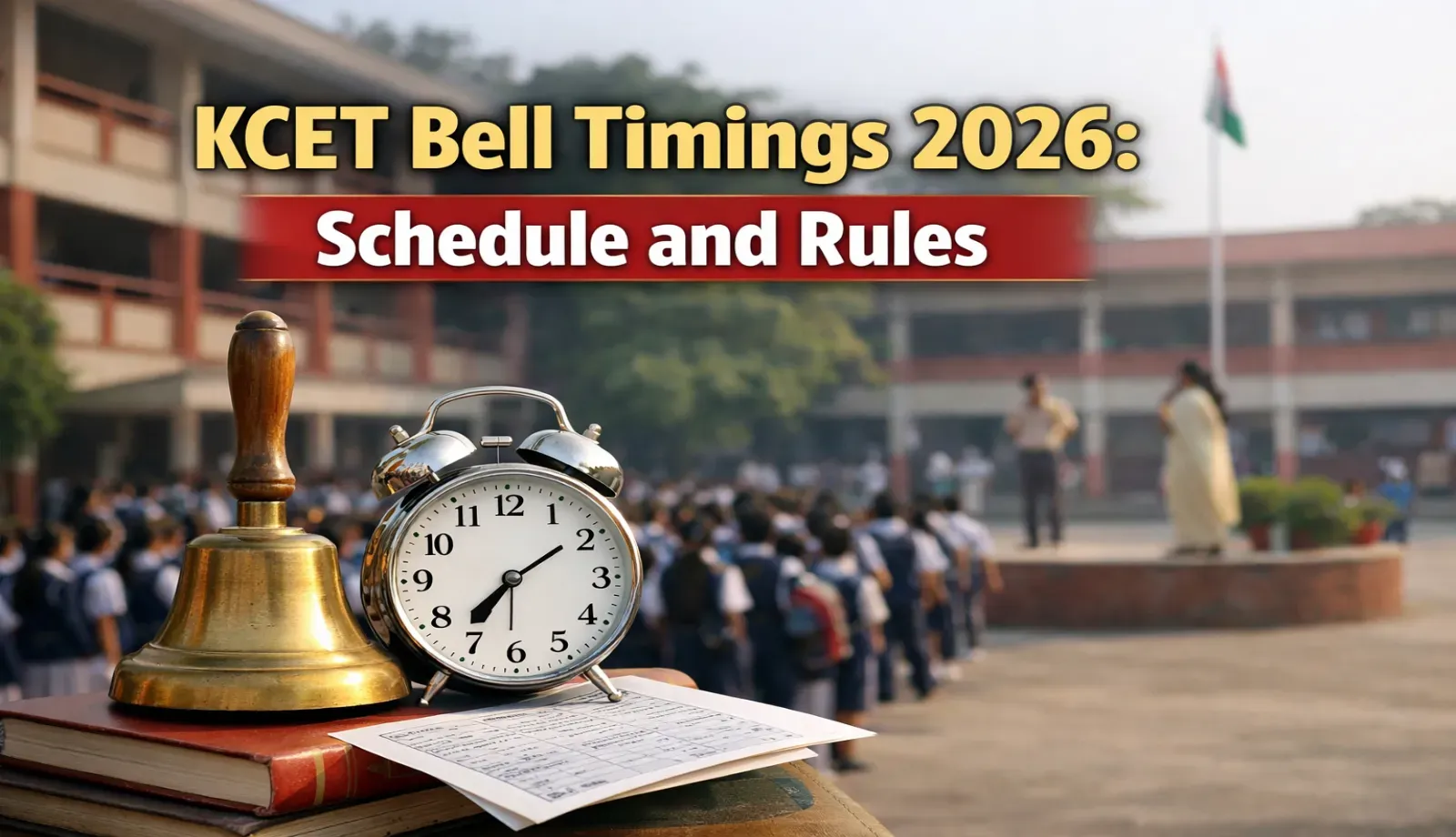 KEA UGCET 2026 Official Bell Timing Schedule with Exam Instructions