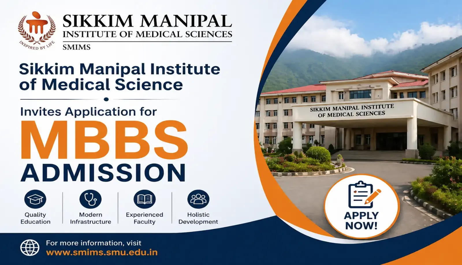 MBBS Admission Open at  SMIMS