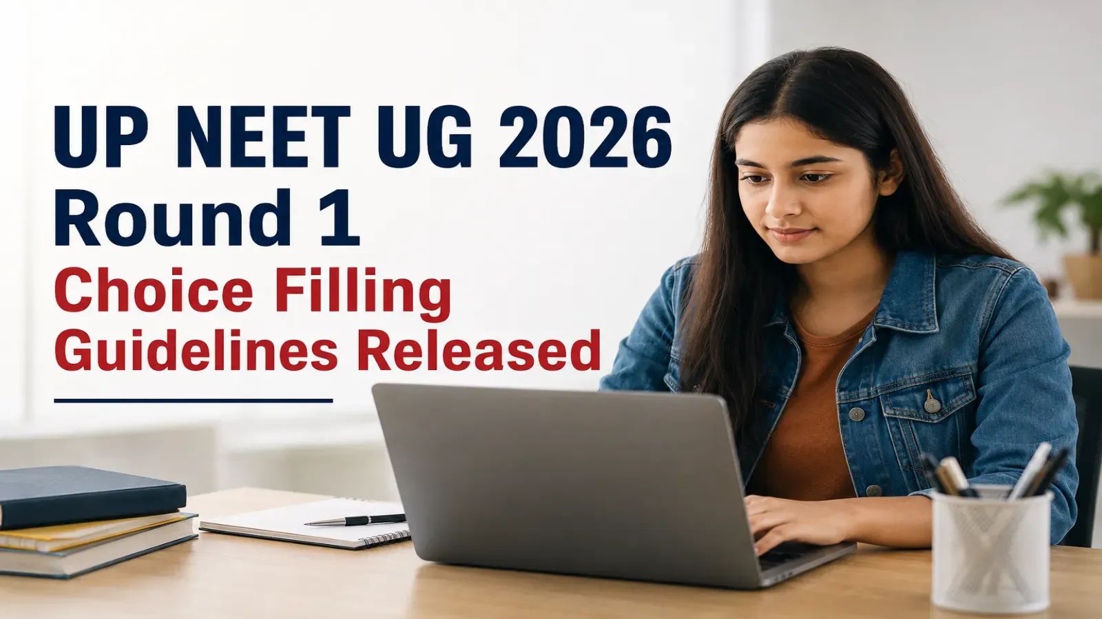 UP NEET UG Round 1 Choice Filling Guideline Released