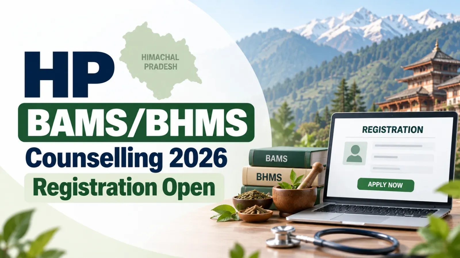 HP BAMS/BHMS Counselling 2026 Registration Open