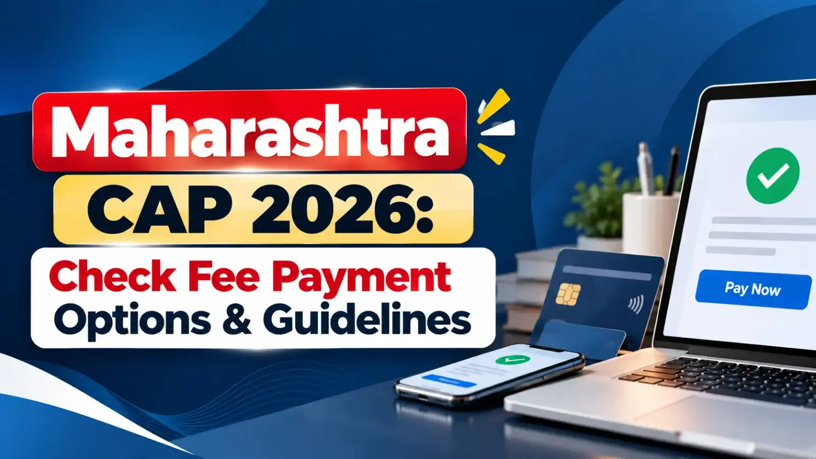 Maharashtra CAP 2026: Check Fee Payment Options & Guidelines