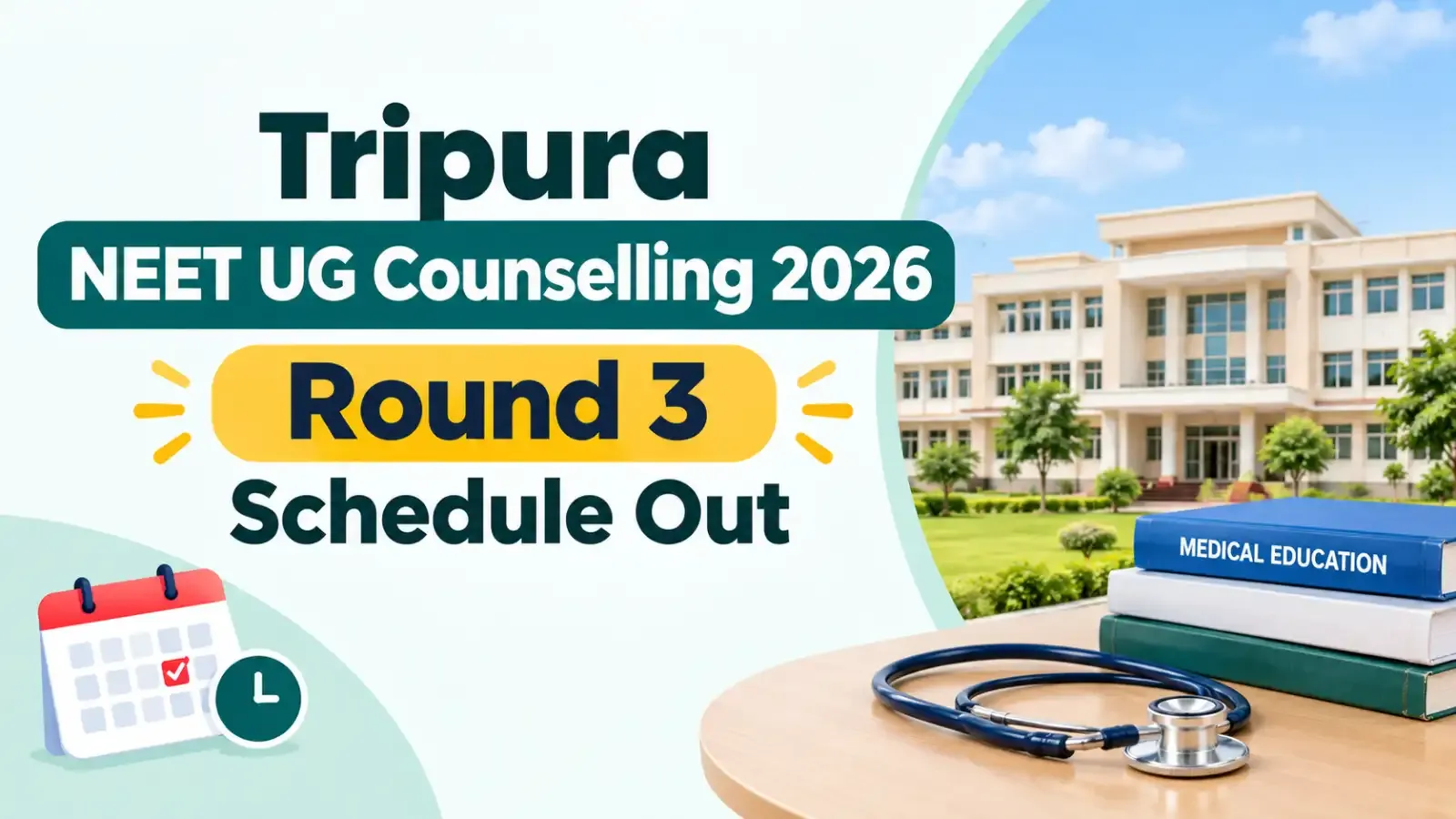 Candidates can now check the Round 3 counselling schedule, including important dates for registration, choice filling, seat allotment, and admission. Stay updated and complete the counselling process within the specified deadlines.