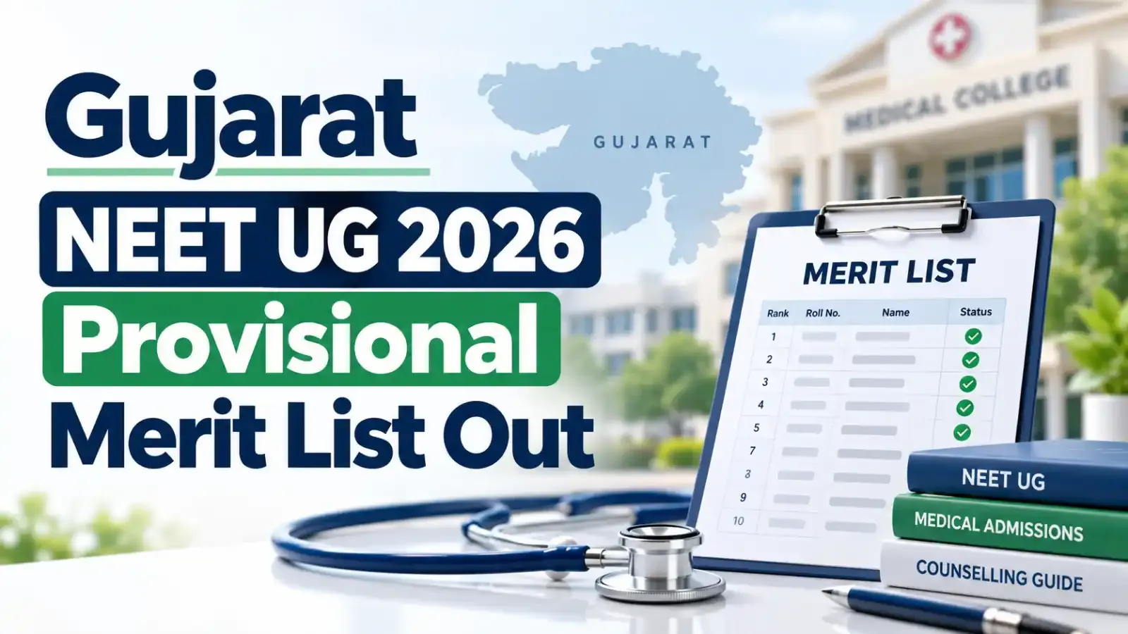 Candidates can now check their merit status and stay updated on the upcoming counselling, choice filling, and seat allotment process.
