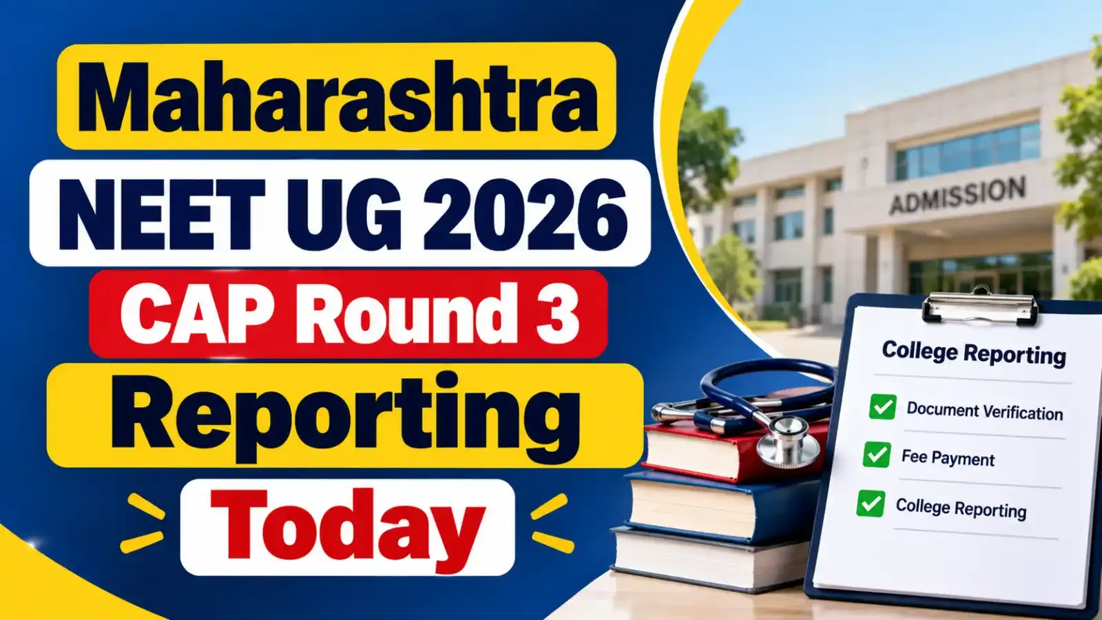 Allotted candidates must complete document verification, fee payment and college reporting before the deadline to secure their MBBS/BDS admission.