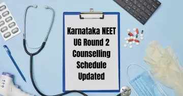 Karnataka NEET UG Round 2 Counselling Schedule Updated