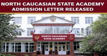 North Caucasian State Academy Admission Letter Released
