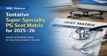 NMC Releases Tentative Super-Specialty PG Seat Matrix for 2025–26