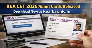 KEA CET 2026 Admit Cards Released