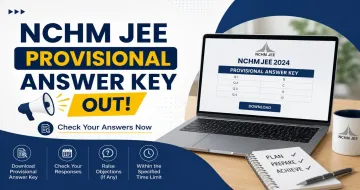 NCHM JEE 2026 Provisional Answer Key OUT