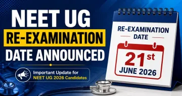 NEET UG 2026 Re-Examination Date Announced by NTA