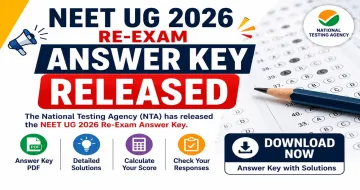 NEET UG 2026 Re-Exam Unofficial Answer Key Released — Codes 50, 60, 70 & 80 Now Available