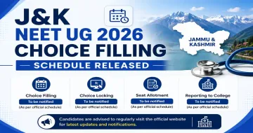 J&K NEET UG 2026 Choice Filling Schedule Released by JKBOPEE
