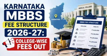 Karnataka MBBS Fee Structure 2026-27: College-Wise Fees Out