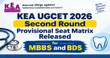 KEA UGCET 2026 Second Round Provisional Seat Matrix Released for MBBS and BDS
