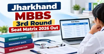 Jharkhand MBBS 3rd Round Seat Matrix 2026 Out