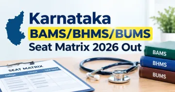 Karnataka BAMS/BHMS/BUMS Seat Matrix 2026 Out
