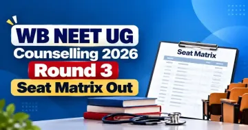 WB NEET UG Counselling 2026 Round 3 Seat Matrix Out