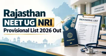 Rajasthan NEET UG NRI Provisional List 2026 Out