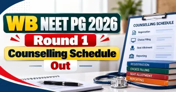 WB NEET PG 2026 Round 1 Counselling Schedule Out
