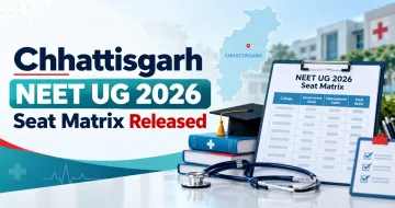 Chhattisgarh NEET UG 2026 Seat Matrix Released