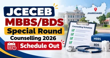 JCECEB MBBS/BDS Special Round Counselling 2026 Schedule Out