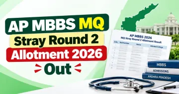 AP MBBS MQ Stray Round 2 Allotment 2026 Out